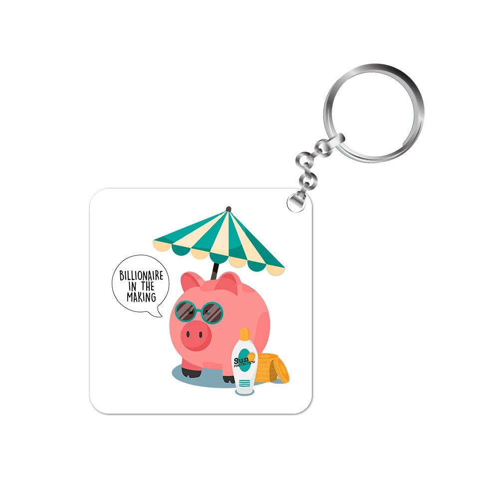 The Banyan Tee Keychain - Billionaire In The Making Keychains 1 The Banyan Tee Keychain - Billionaire In The Making Keychains