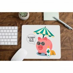 The Banyan Tee Mousepads Mouse Pad - Billionaire In The Making