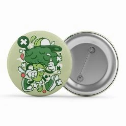 The Banyan Tee Badge - Cartoon Broccoli