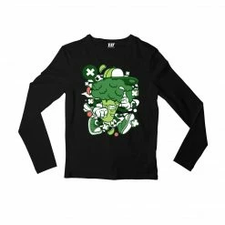 The Banyan Tee Full Sleeves T-shirt - Cartoon Broccoli
