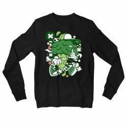 The Banyan Tee Sweatshirt - Cartoon Broccoli