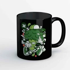 The Banyan Tee Mugs Coffee Mug - Cartoon Broccoli