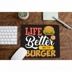 The Banyan Tee Mouse Pad - Life Is Better With Burger Mousepads