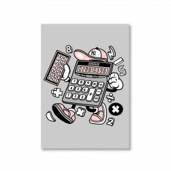 The Banyan Tee Poster - Cartoon Calculator