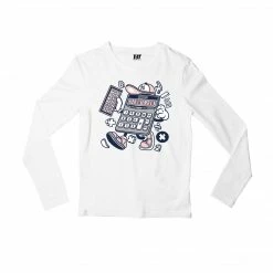 The Banyan Tee Full Sleeves T-shirt - Cartoon Calculator