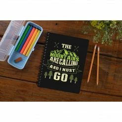 The Banyan Tee Notebook - Mountains Are Calling