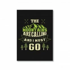 The Banyan Tee Poster - Mountains Are Calling