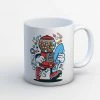 The Banyan Tee Coffee Mug - Surfer Candy Machine Cartoon
