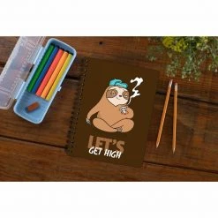The Banyan Tee Notebooks Notebook - Let's Get High