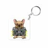 The Banyan Tee Keychain - Dog With Boombox Keychains