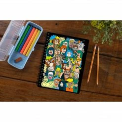 The Banyan Tee Notebook - Crowd Doodle Notebooks