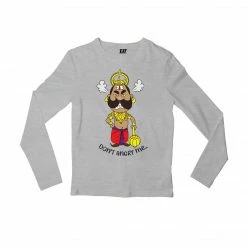 The Banyan Tee Full Sleeves T-shirt - Cartoon Ravana - Don't Angry Me