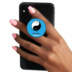 The Banyan Tee Pop Sockets Pop Socket - Purrfect Balance