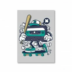 The Banyan Tee Posters Poster - Cassette - Skater