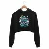 The Banyan Tee Printed Crop Hoodie - Cassette - Skater Crop Hoodies