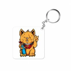 The Banyan Tee Keychain - Painter Cat Keychains