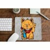 The Banyan Tee Mouse Pad - Painter Cat
