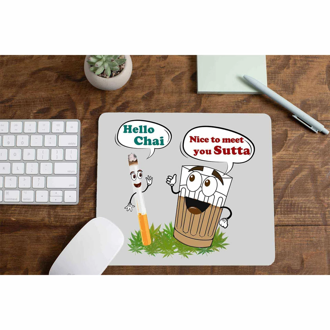The Banyan Tee Mousepads Mouse Pad - Chai Sutta 1 The Banyan Tee Mousepads Mouse Pad - Chai Sutta