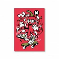 The Banyan Tee Poster - Skater Chili