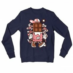 The Banyan Tee Sweatshirt - Chocolate Bar Cartoon