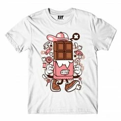 The Banyan Tee T-shirts Cartoon T-shirt - Chocolate Bar