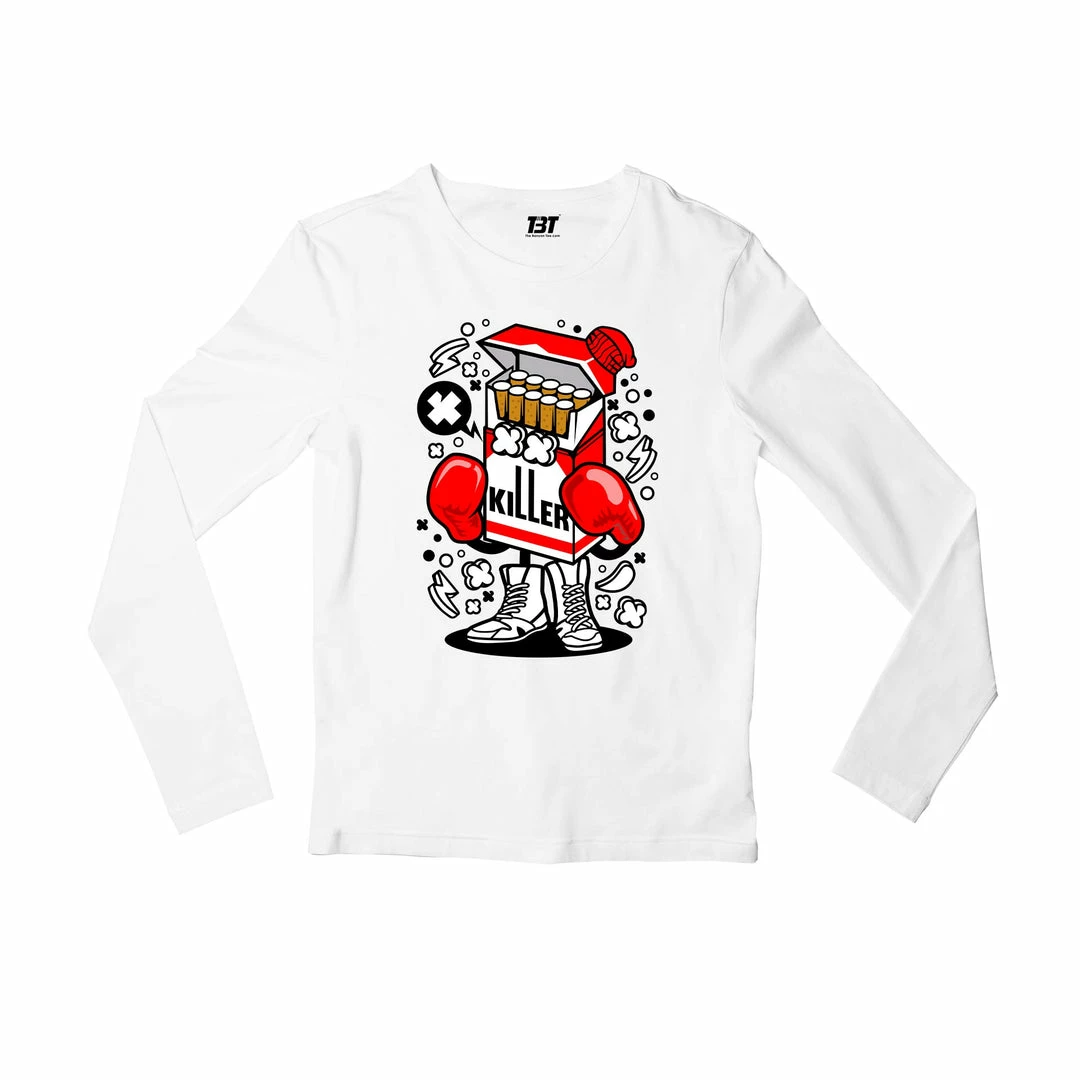 The Banyan Tee Full Sleeves T-shirt - Cigarette Boxer 1 The Banyan Tee Full Sleeves T-shirt - Cigarette Boxer