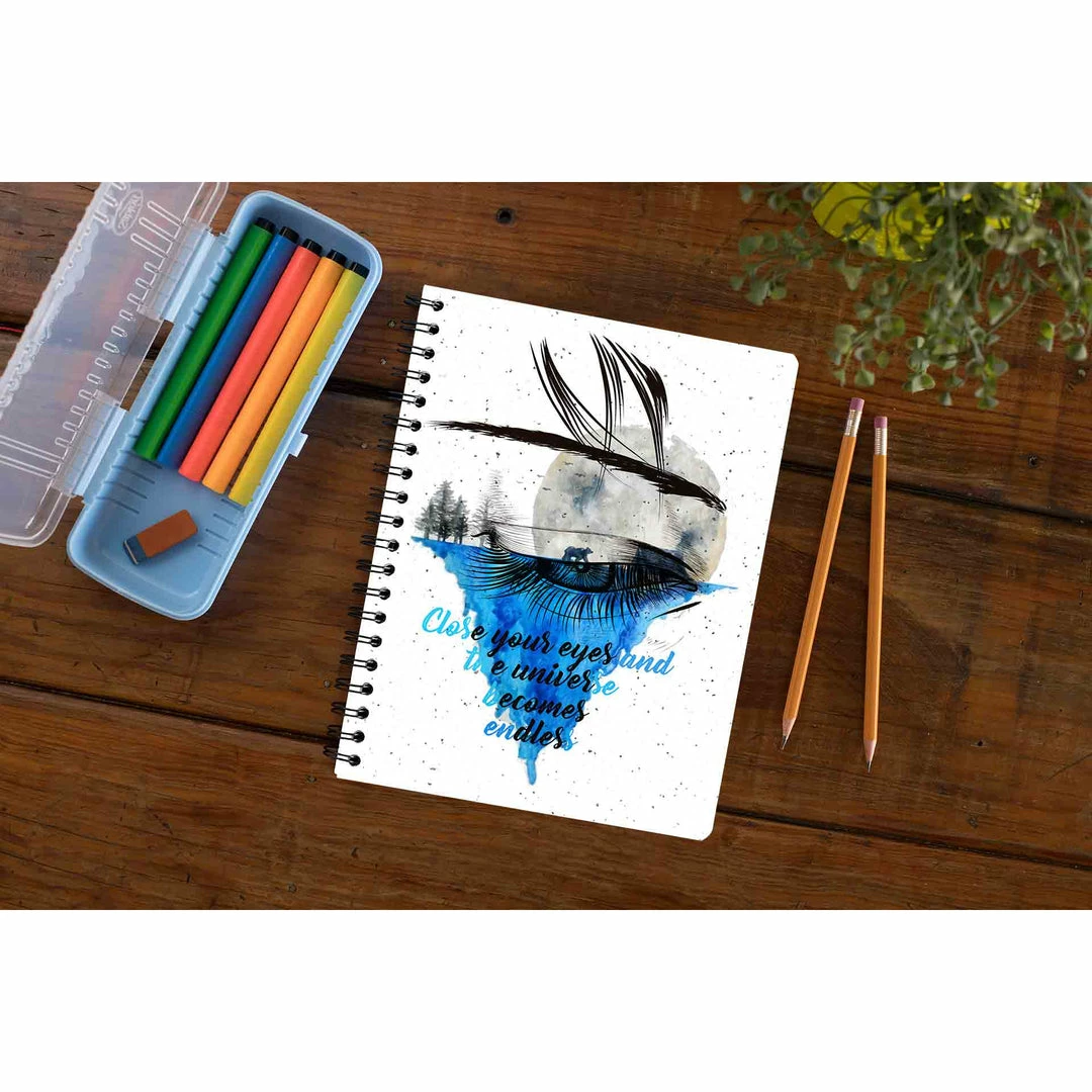 The Banyan Tee Notebooks Notebook - Endless 1 The Banyan Tee Notebooks Notebook - Endless