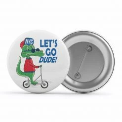 The Banyan Tee Badge - Rider Crocodile