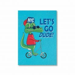 The Banyan Tee Posters Poster - Rider Crocodile