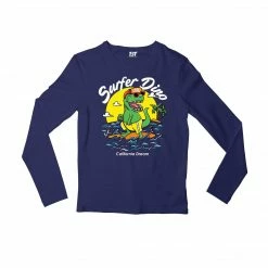 The Banyan Tee Full Sleeves T-shirt - Surfer Dino