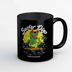 The Banyan Tee Coffee Mug - Surfer Dino