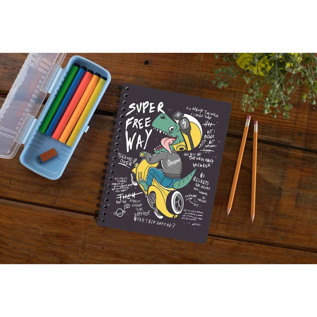 The Banyan Tee Notebook - Dino Speed Notebooks 1 The Banyan Tee Notebook - Dino Speed Notebooks