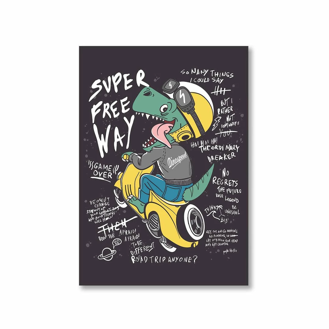 The Banyan Tee Posters Poster - Super Free Way 1 The Banyan Tee Posters Poster - Super Free Way