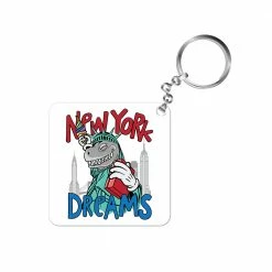 The Banyan Tee Keychains Keychain - Statue Of Dino