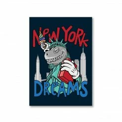 The Banyan Tee Poster - Statue Of Dino Posters