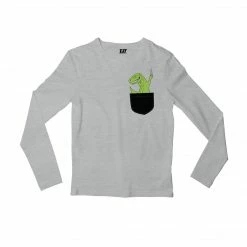 The Banyan Tee Full Sleeves T-shirt - Dino In Pocket