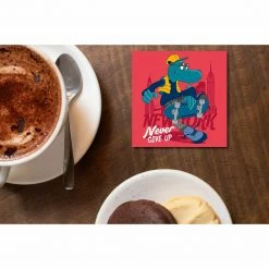 The Banyan Tee Coasters Coaster - Skater Dino