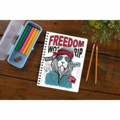 The Banyan Tee Notebook - Cool Lion