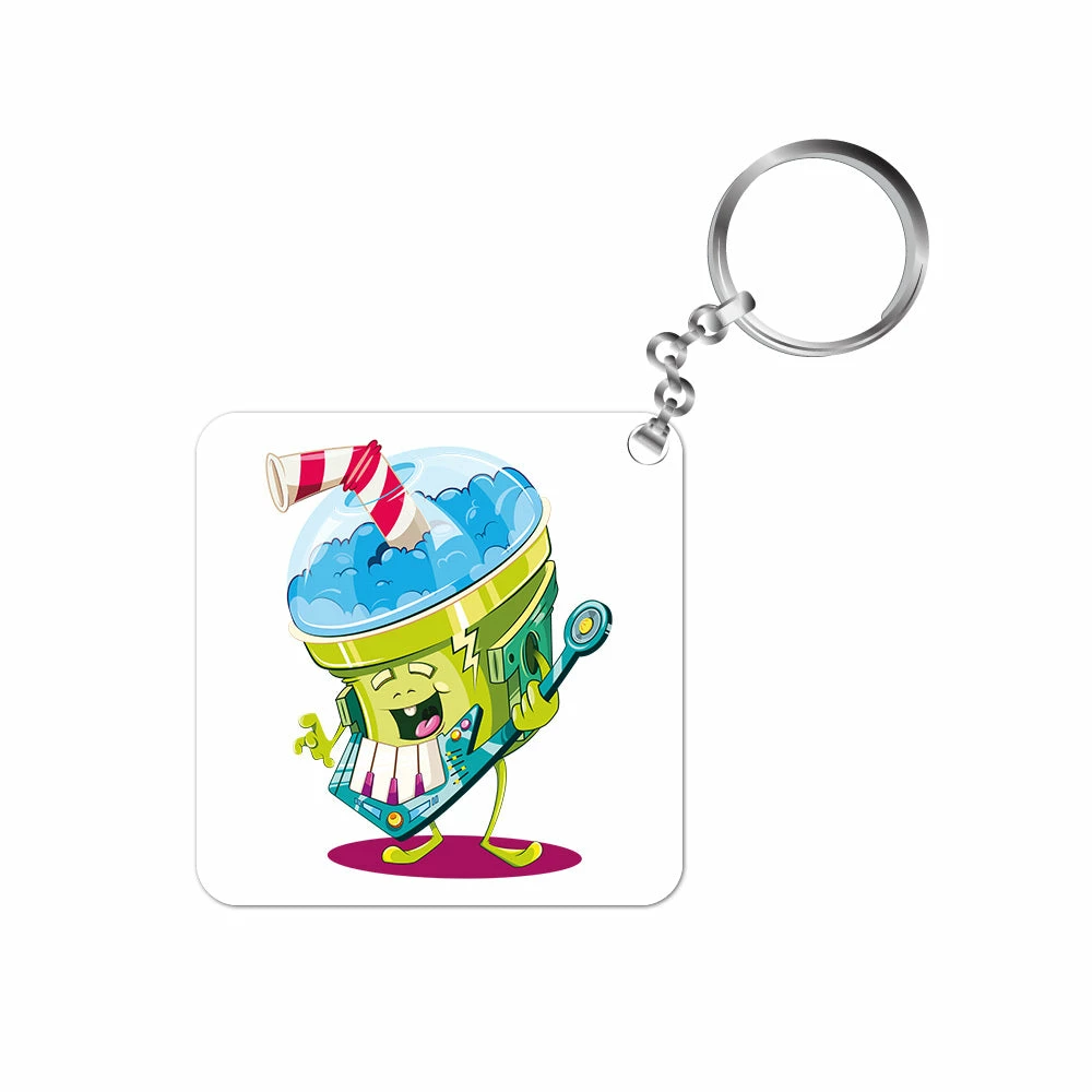 The Banyan Tee Keychain - Musician Milkshake Keychains 1 The Banyan Tee Keychain - Musician Milkshake Keychains
