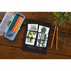 The Banyan Tee Notebook - Monster Vs. T-Rex