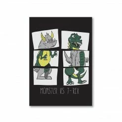 The Banyan Tee Poster - Monster Vs. T-Rex