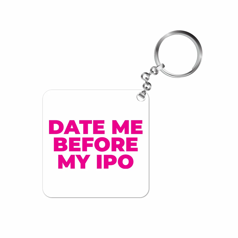 The Banyan Tee Keychain - Date Me Before My IPO Keychains 1 The Banyan Tee Keychain - Date Me Before My IPO Keychains