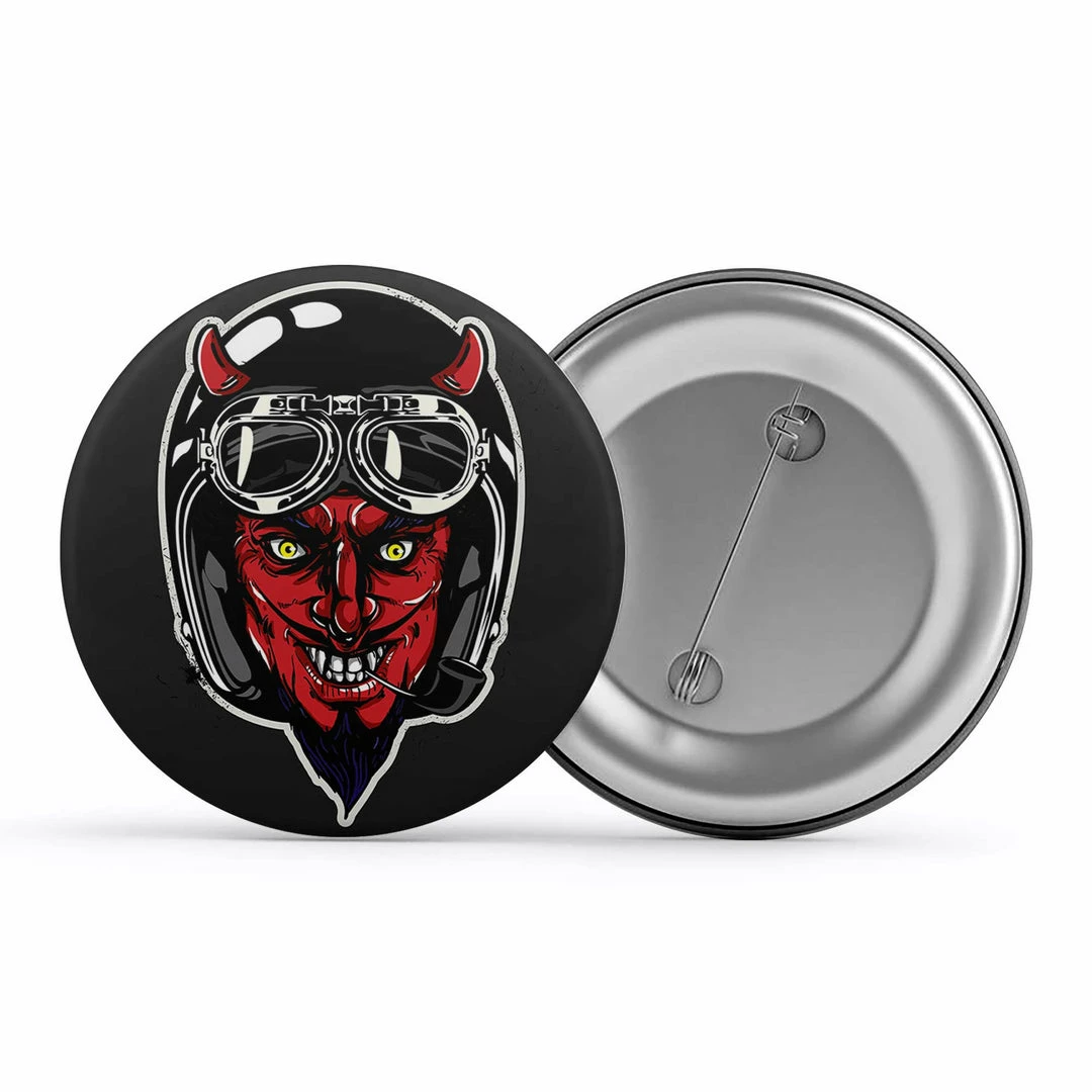 The Banyan Tee Badge - Devil Biker 1 The Banyan Tee Badge - Devil Biker