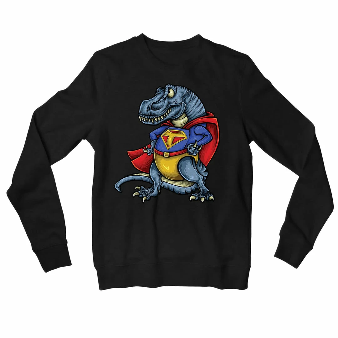 The Banyan Tee Sweatshirts Sweatshirt - Super Dino 1 The Banyan Tee Sweatshirts Sweatshirt - Super Dino