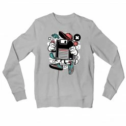The Banyan Tee Sweatshirts Sweatshirt - Diskette Cartoon