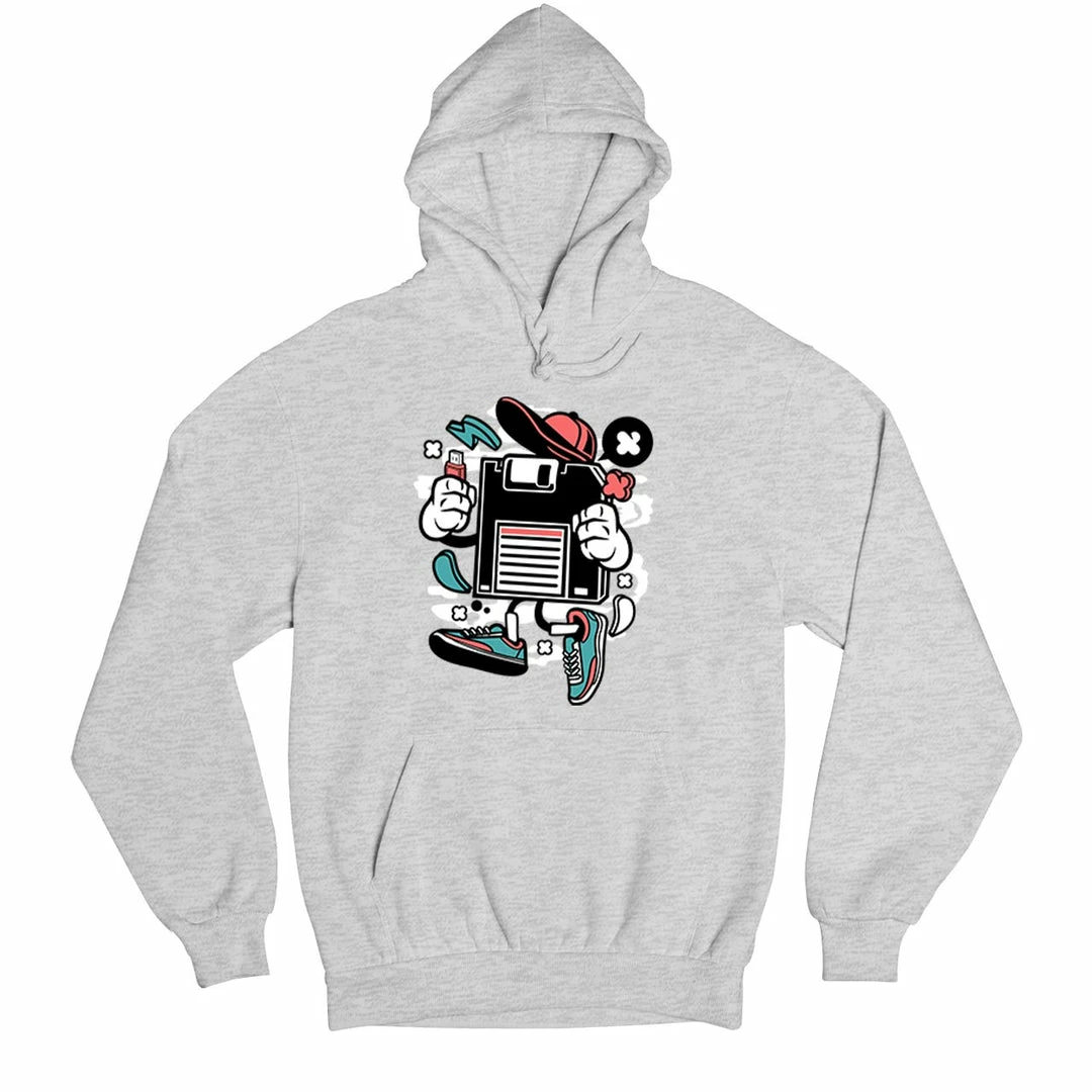 The Banyan Tee Hoodies Hoodie - Diskette Cartoon 1 The Banyan Tee Hoodies Hoodie - Diskette Cartoon