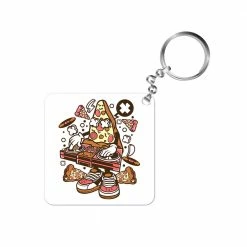 The Banyan Tee Keychain - DJ Pizza Keychains