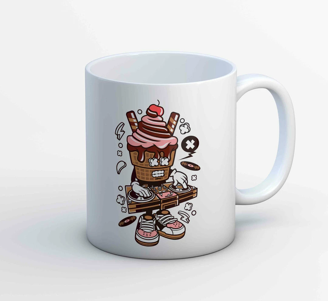 The Banyan Tee Coffee Mug - DJ Ice Cream 1 The Banyan Tee Coffee Mug - DJ Ice Cream