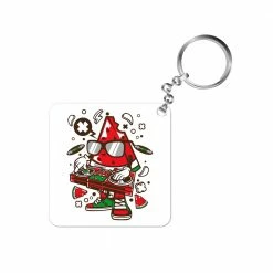 The Banyan Tee Keychain - DJ Watermelon