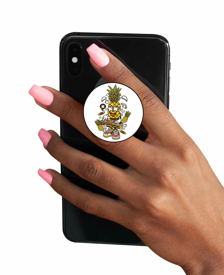 The Banyan Tee Pop Socket - DJ Pineapple 1 The Banyan Tee Pop Socket - DJ Pineapple